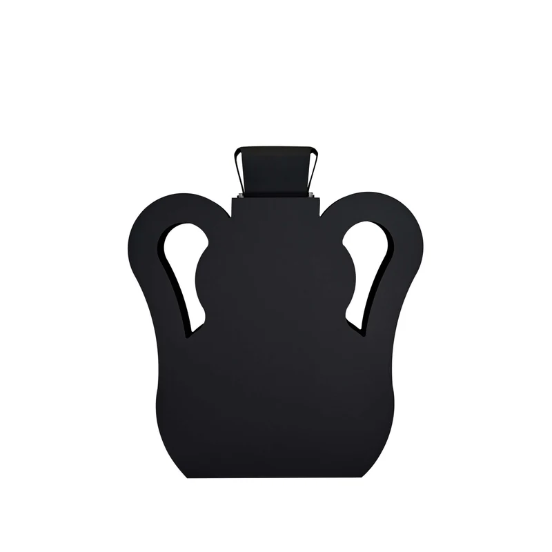 Leather Decorative Object VASE OTTO by Gianpaolo Venier for ADJ STYLE