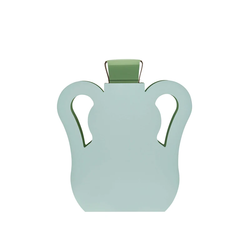 Leather Decorative Object VASE OTTO by Gianpaolo Venier for ADJ STYLE