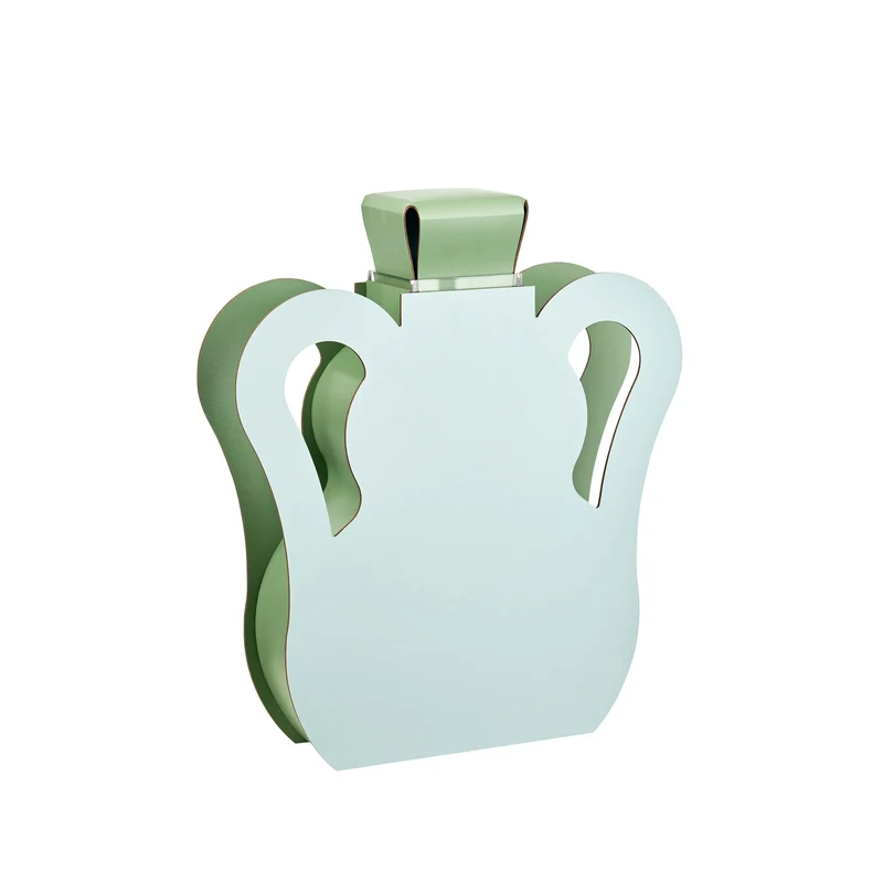 Leather Decorative Object VASE OTTO by Gianpaolo Venier for ADJ STYLE