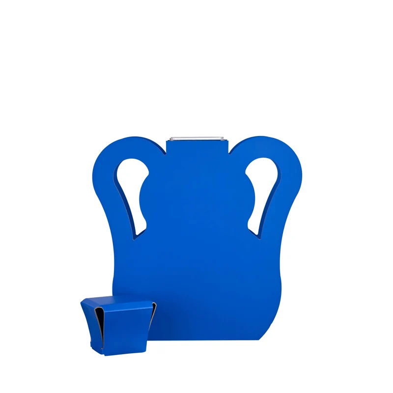 Leather Decorative Object VASE OTTO by Gianpaolo Venier for ADJ STYLE