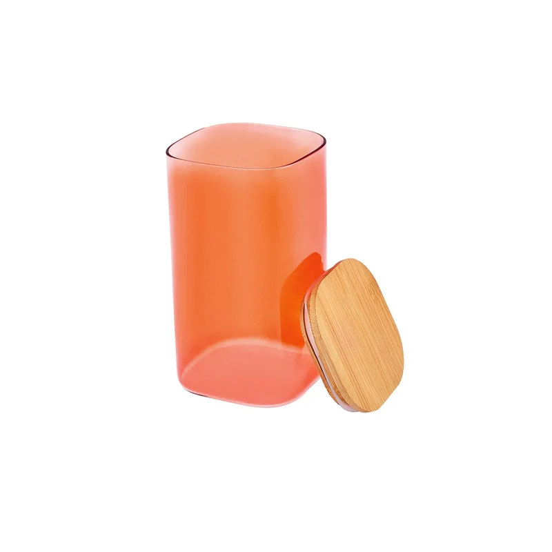 Karaca Zoro Glas Vorratsbehälter Rot