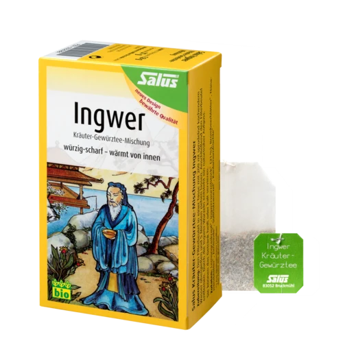 Salus Ingwer Kräuter-Gewürztee-Mischung Bio 15 Filterbeutel
