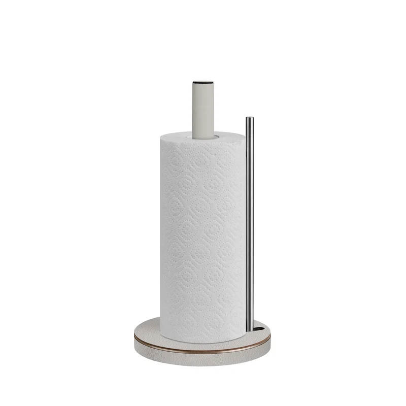 Leather KITCHEN ROLL HOLDER by Ekaterina Borovkova for ADJ STYLE