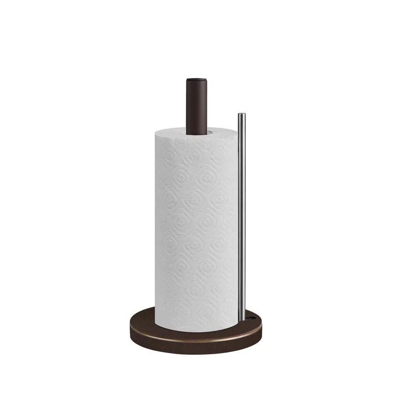 Leather KITCHEN ROLL HOLDER by Ekaterina Borovkova for ADJ STYLE