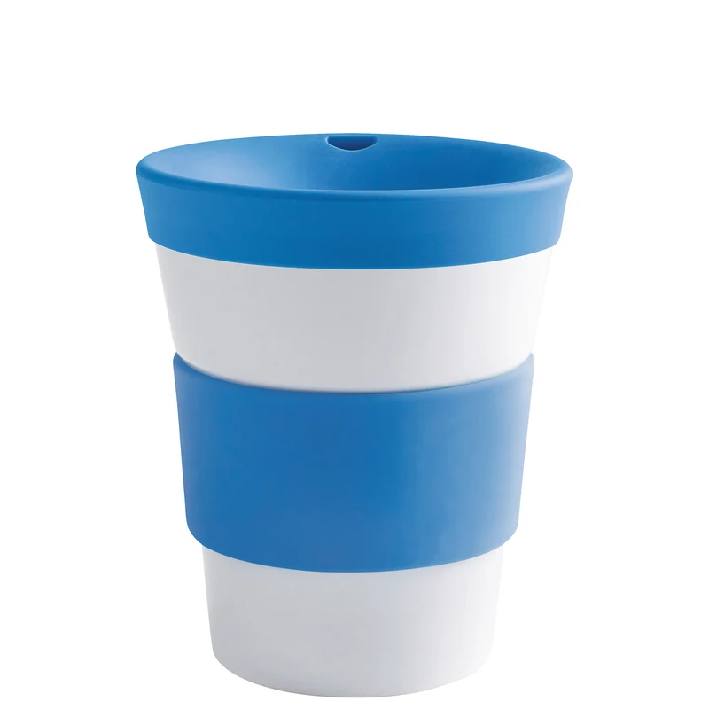KAHLA cupit Becher 0,35 l + Trinkdeckel sky blue