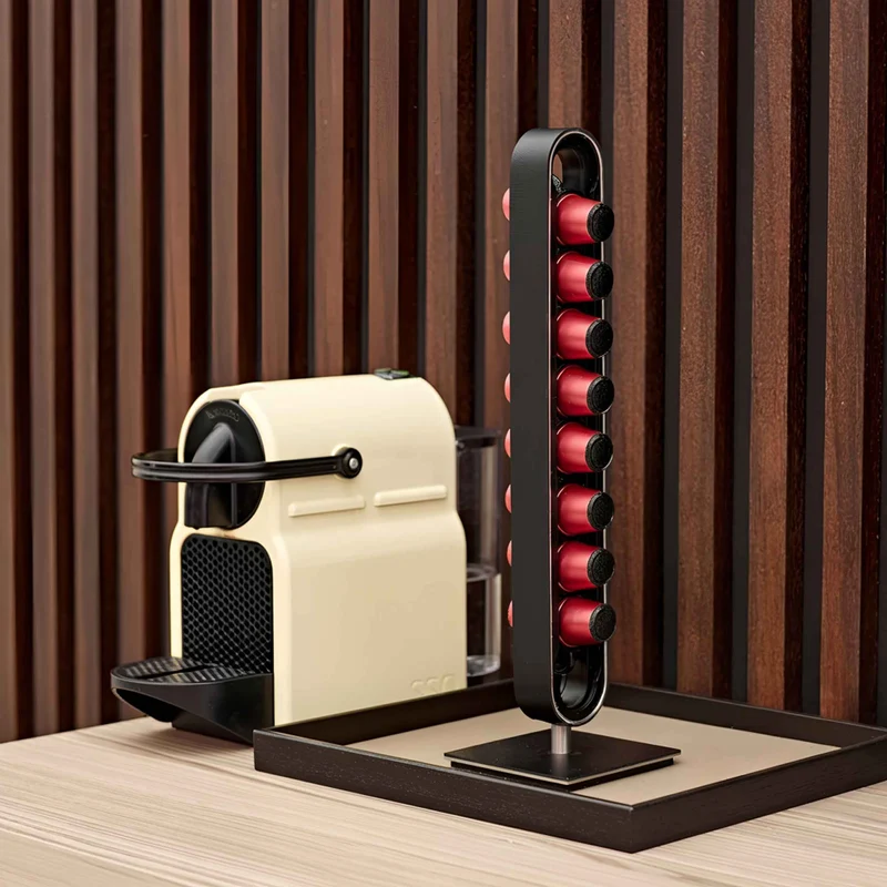 Leather CAPSUL HOLDER by Ekaterina Borovkova for ADJ STYLE