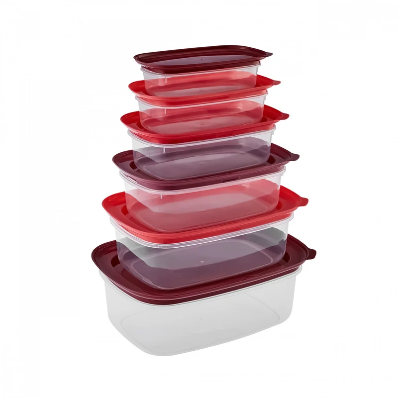 Karaca Vicks Red Velvet 6-teiliges Lagerbehälter