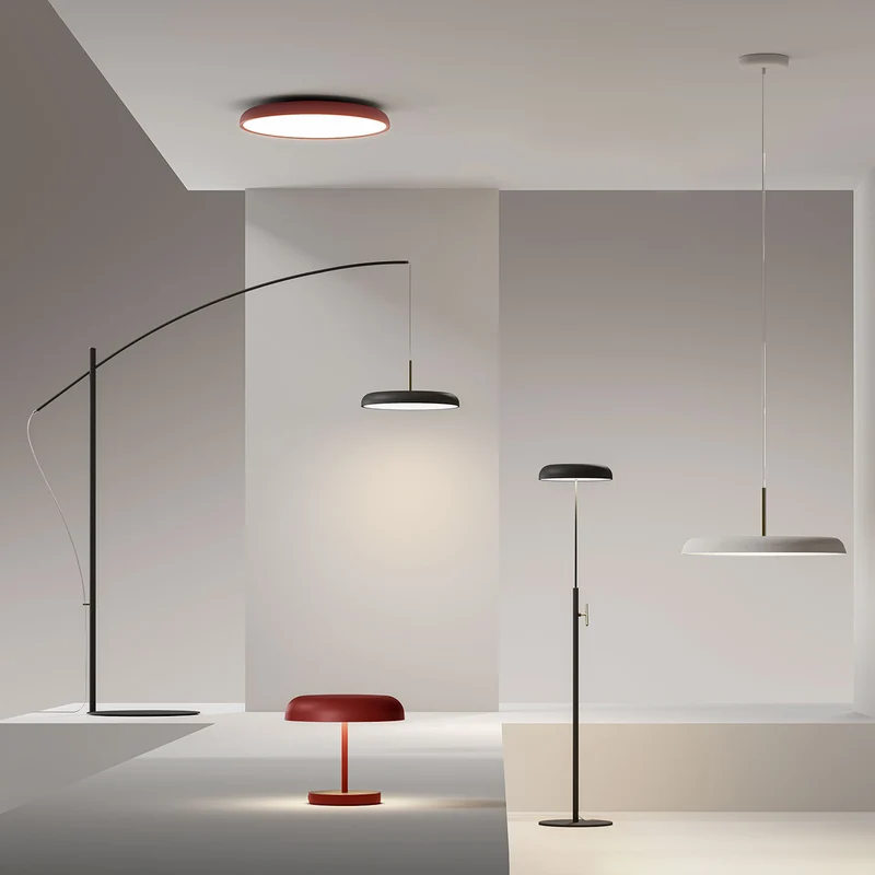 Aluminium Floor Lamp ZERO 11 by Paolo Cappello for Lumen Center