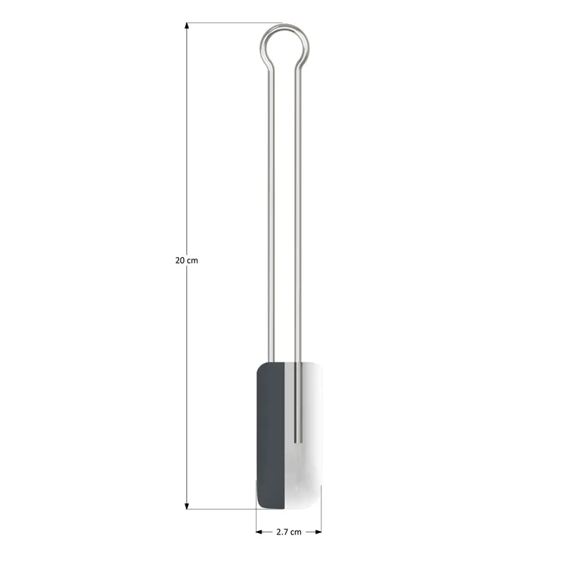 Teigschaber S anthrazit 20 cm