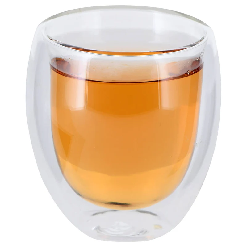 Glas Cup klein doppelwandig