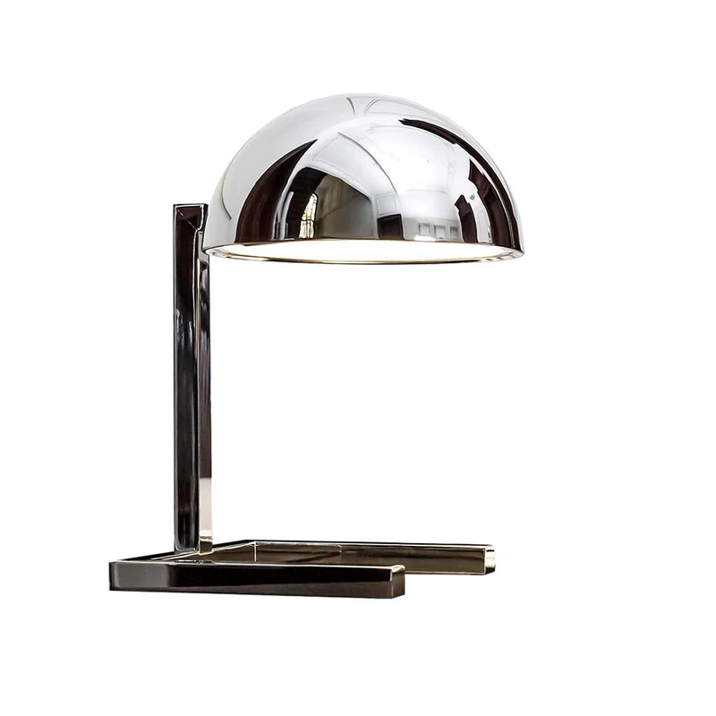 Adjustable Brass Table Lamp MJA by Jacques Adnet for Lumen Center