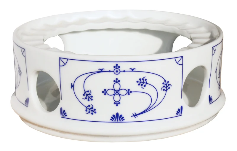 Stövchen Indisch Blau für konische Kanne
