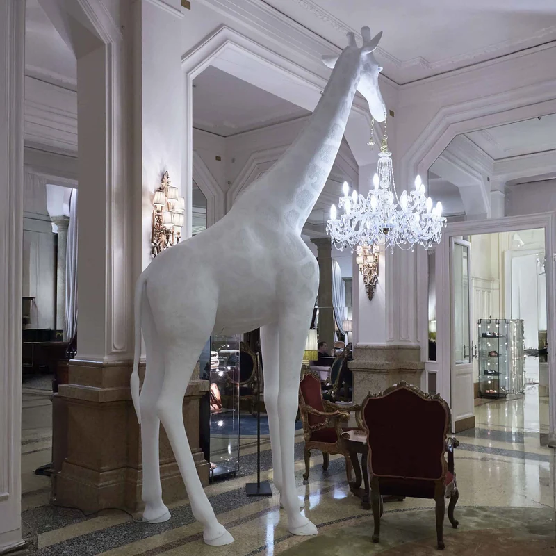 Floor Lamp GIRAFFE IN LOVE XL by Marcantonio for Qeeboo