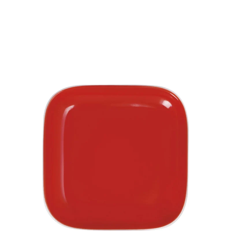 KAHLA Abra Cadabra Deckelchen eckig 10x10 cm cherry red