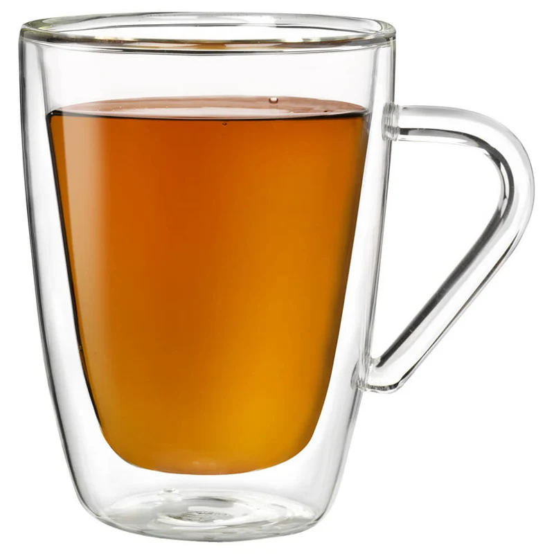Teeglas doppelwandig