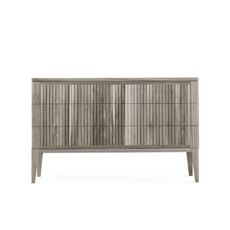 Walnut Wood Chest of Drawers ELEVA by Dale Italia