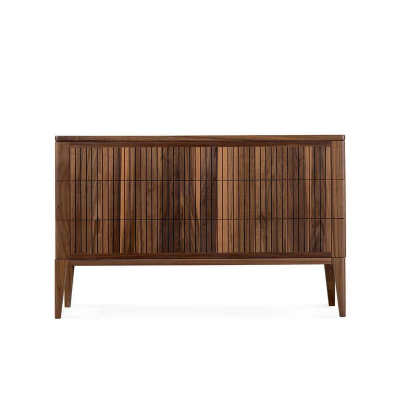 Walnut Wood Chest of Drawers ELEVA by Dale Italia