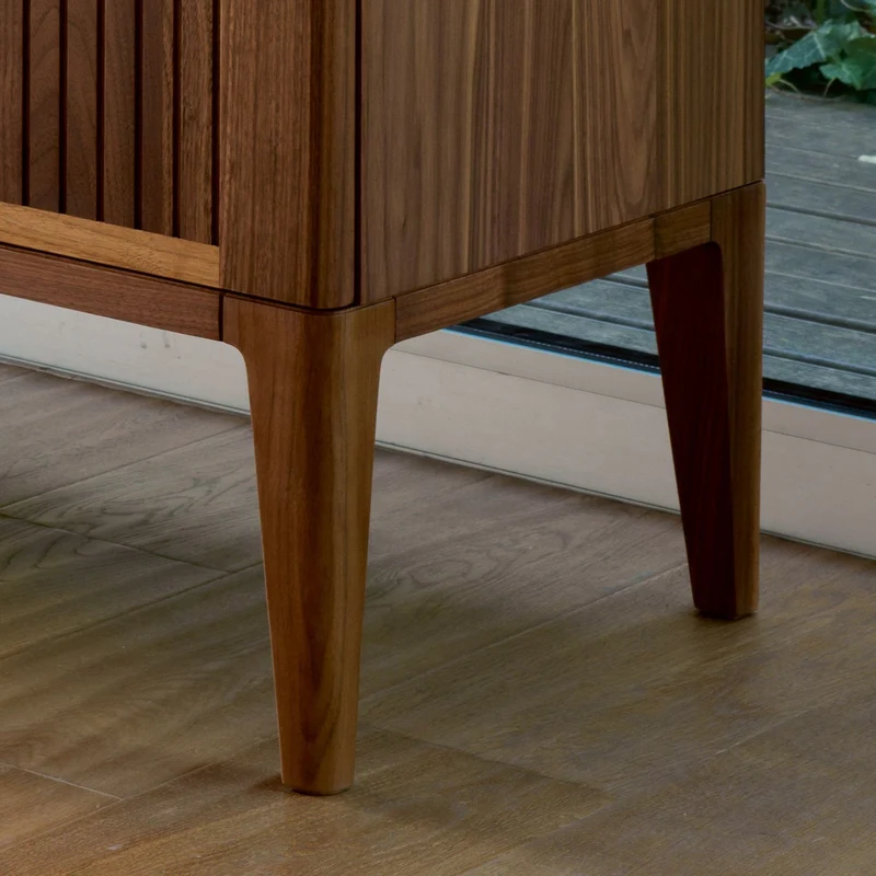 Walnut Wood Sideboard ELEVA by Dale Italia
