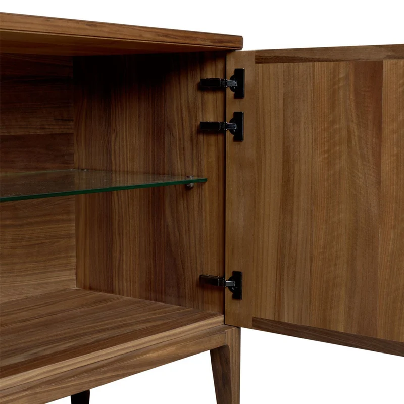 Walnut Wood Sideboard ELEVA by Dale Italia