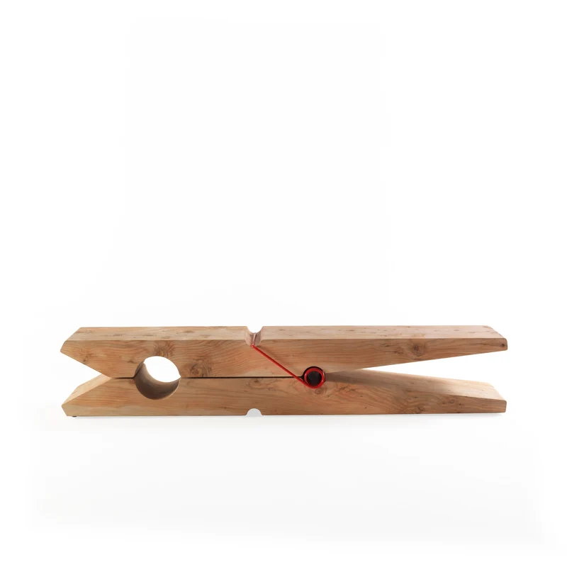 Wood Bench MOLLETTA KIDS by Beldessari & Beldessari for Riva 1920