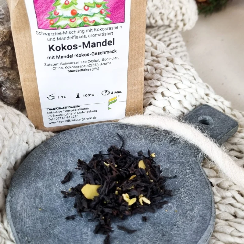Kokos Mandel | Schwarztee | Aroma