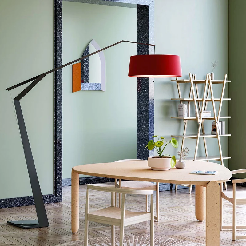 Adjustable Floor Lamp GRUS by Alberto Saggia & Valerio Sommella for Lumen Center