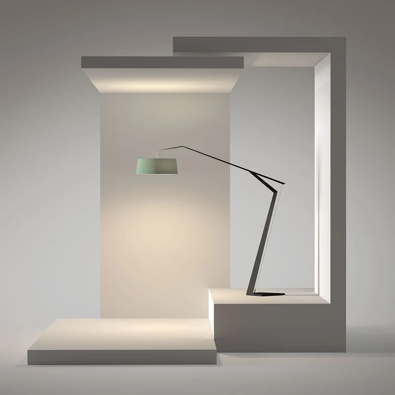 Adjustable Floor Lamp GRUS by Alberto Saggia & Valerio Sommella for Lumen Center