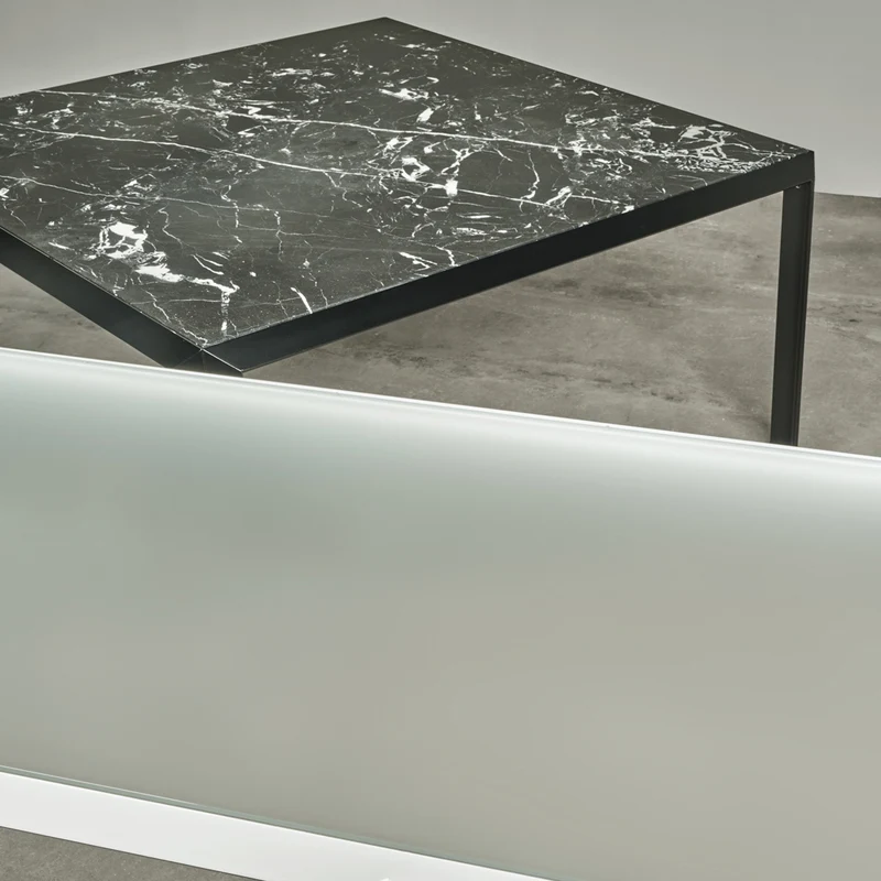 Dining Table T-TABLE by Angelo Mangiarotti for Baleri Italia