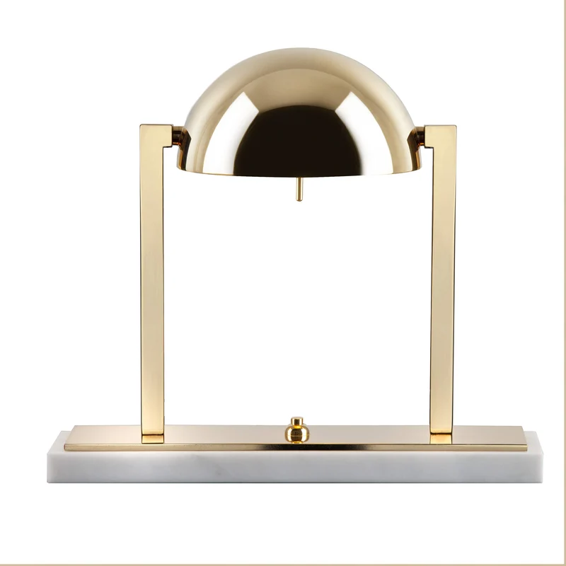 Marble Table Lamp DIANE by Jacques Adnet for Lumen Center