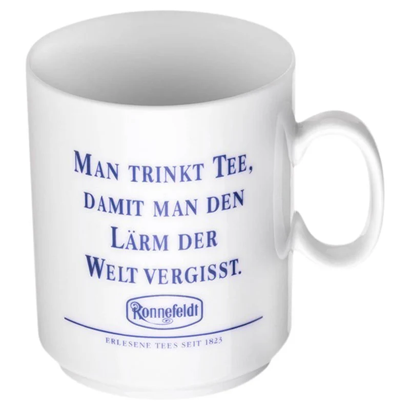 Teebecher mit Elefanten-Aufdruck