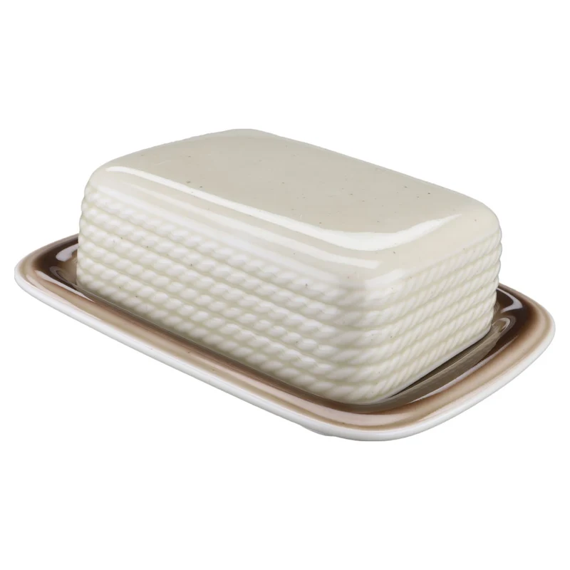 eckige Butterdose