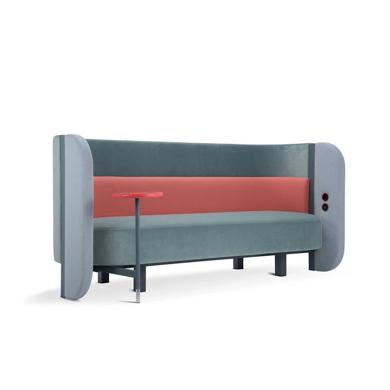 Sofa with Side Table BIGALA by Roberto Giacomucci for Adrenalina