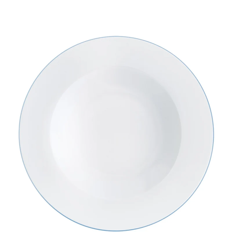 KAHLA Pronto Line Suppenteller 22 cm Line sky blue