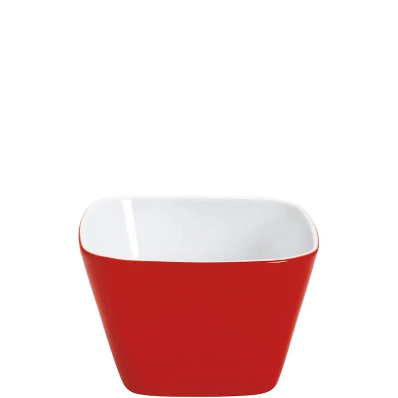 KAHLA Abra Cadabra kleine Schale eckig 6x6 cm cherry red