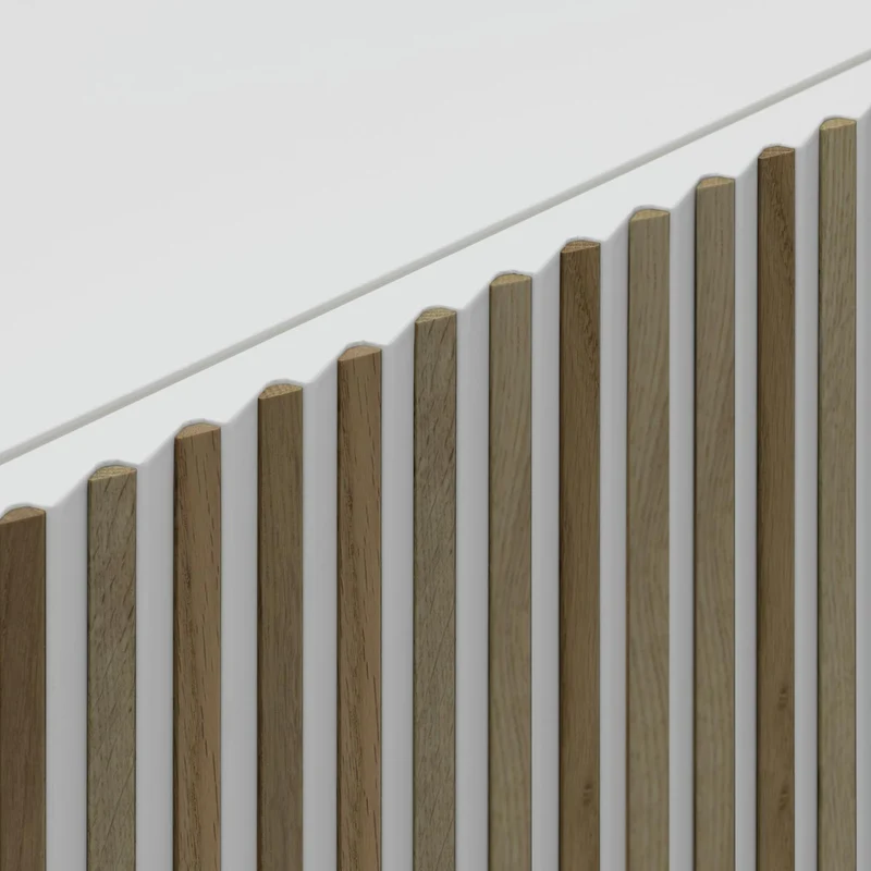 Matt Lacquered and Oak Wood Sideboard LEON DECOR H 66 by Sth for Horm