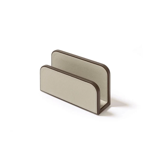Leather Envelope Holder OFFICE COLLECTION by Giobagnara for Poltrona Frau
