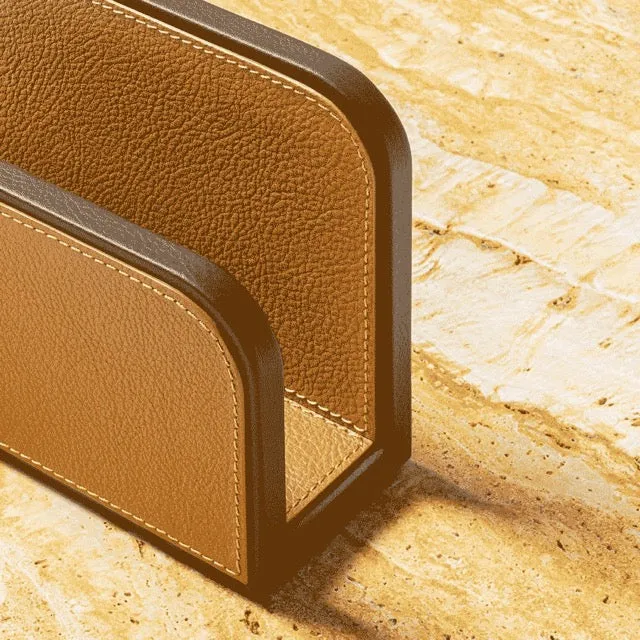 Leather Envelope Holder OFFICE COLLECTION by Giobagnara for Poltrona Frau