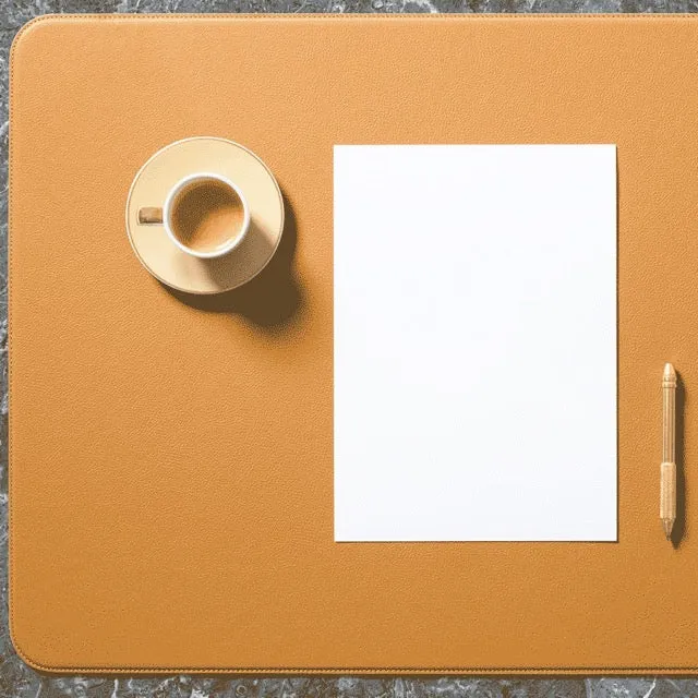 Leather Desk Blotter Pad OFFICE COLLECTION by Giobagnara for Poltrona Frau