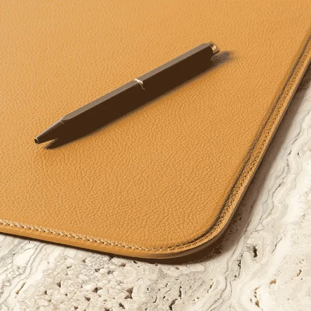 Leather Desk Blotter Pad OFFICE COLLECTION by Giobagnara for Poltrona Frau