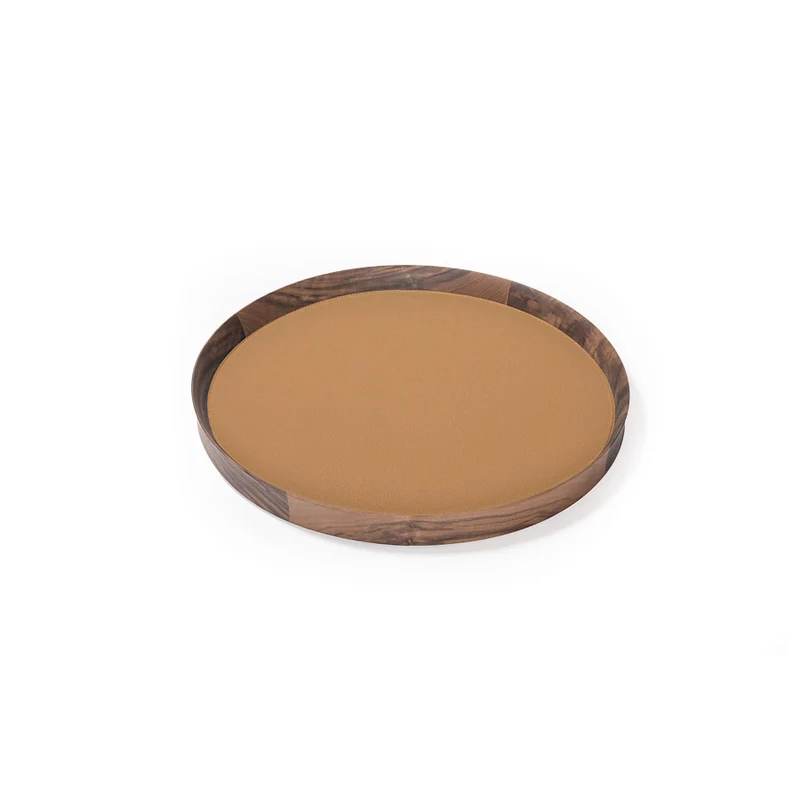 Leather Tray TABLEWARE COLLECTION by Giobagnara for Poltrona Frau