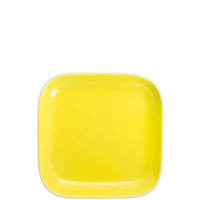 KAHLA Abra Cadabra Deckelchen eckig 10x10 cm sunny yellow