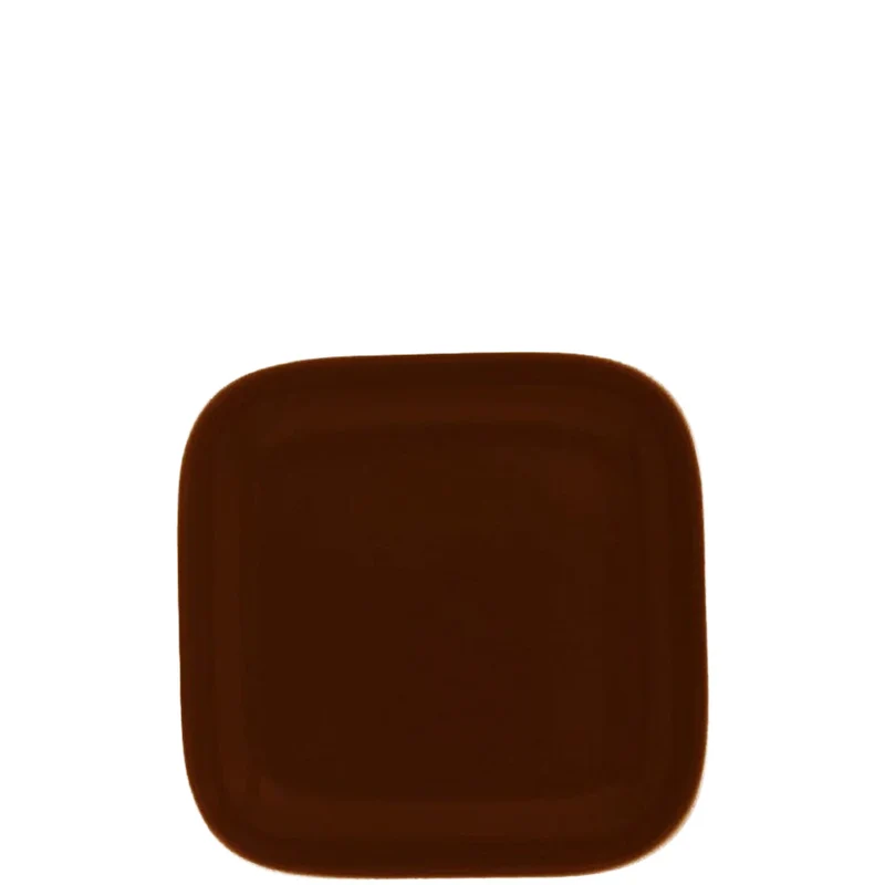 KAHLA Abra Cadabra Deckelchen eckig 10x10 cm chocolate brown