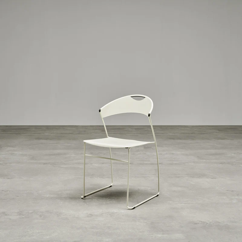 Stackable Chair JULIETTE by Hannes Wettstein for Baleri Italia