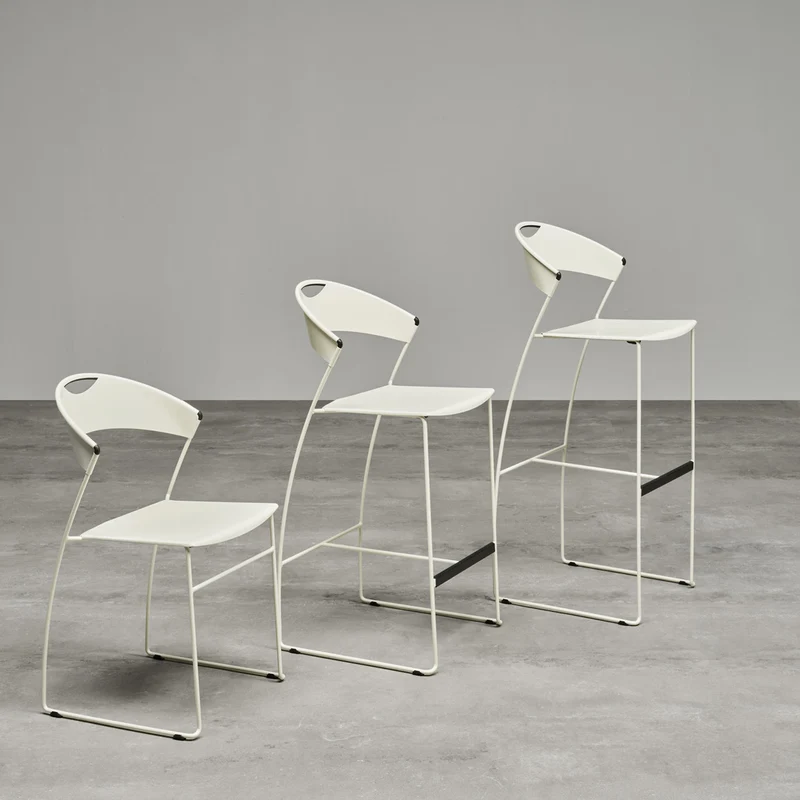 Stackable Chair JULIETTE by Hannes Wettstein for Baleri Italia