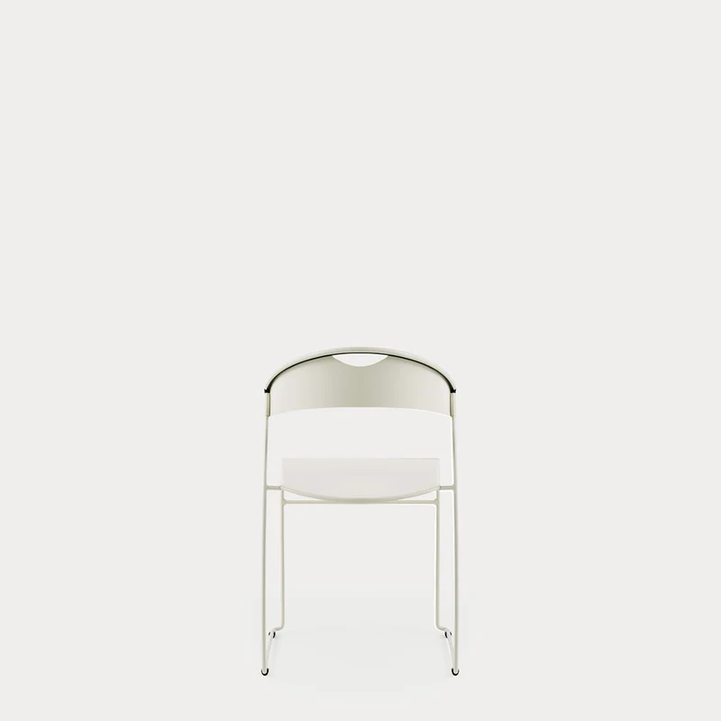 Stackable Chair JULIETTE by Hannes Wettstein for Baleri Italia