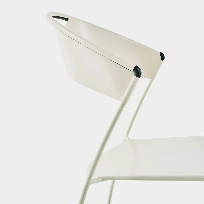 Stackable Chair JULIETTE by Hannes Wettstein for Baleri Italia