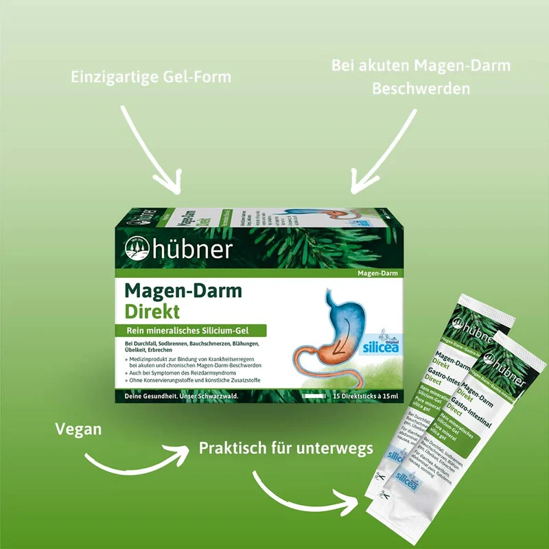 Anton Hübner Magen-Darm Direkt Bio - 15x Portionssticks à 15ml (225ml)