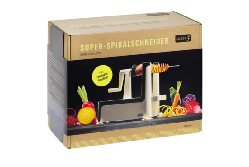 Super-Spiralschneider weiß/schwarz von Lurch
