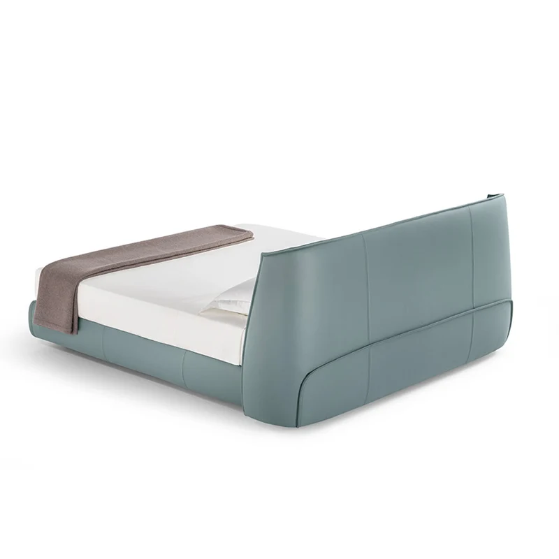 Leather Bed ARCHIBALD by Jean-Marie Massaud for Poltrona Frau