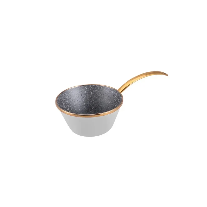 Karaca Troy Konischer Saucenhalter Weiß 14 cm